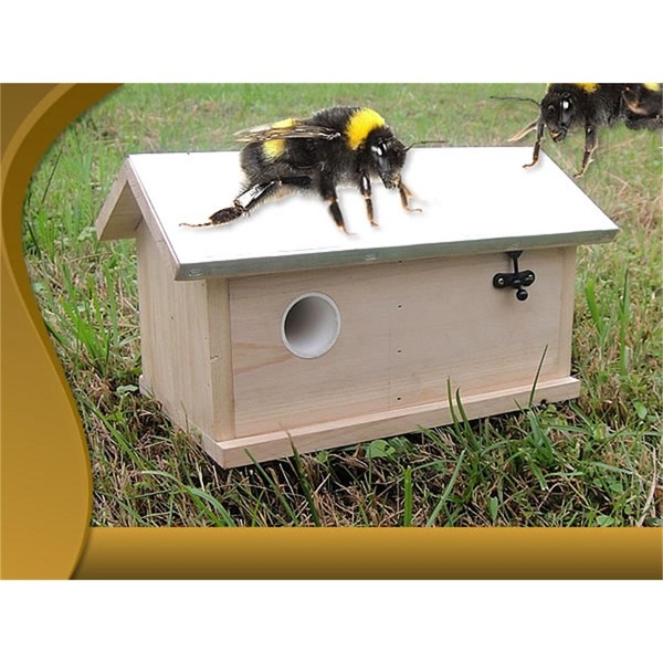 Hummel Hummelhaus Hummelkasten Nistkasten Insektenhaus Haus Insektenhotel M01-image