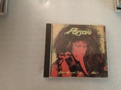POISON - ''Open Up And Say Ahh!'' CD - (1988 Enigma/Capitol CDP 48493 2)  G1 