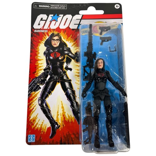 Gi Joe Classified BARONESS 6" Action Figure Retro Carded Walmart Hasbro Sealed