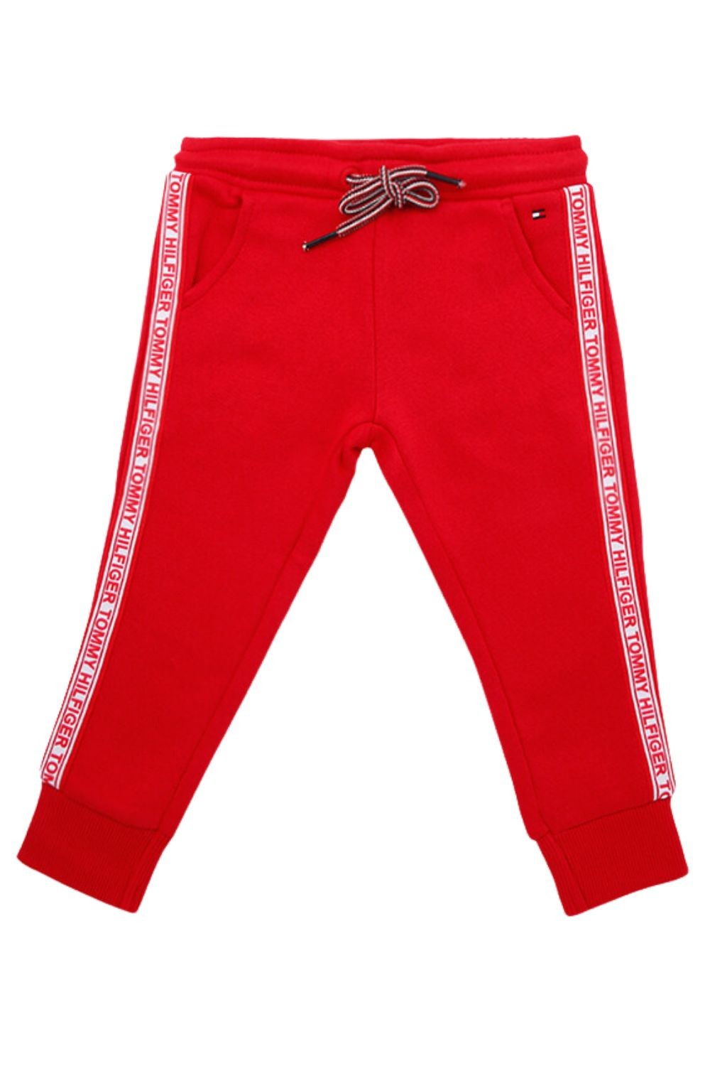 Tommy Hilfiger Girls Essential Tape Joggers Size 104, Age 4
