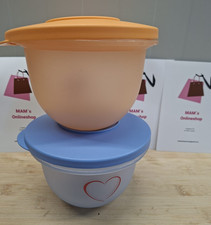 Tupperware Set Ciotole Ragazzo Onda 550 ml Blu/Arancione