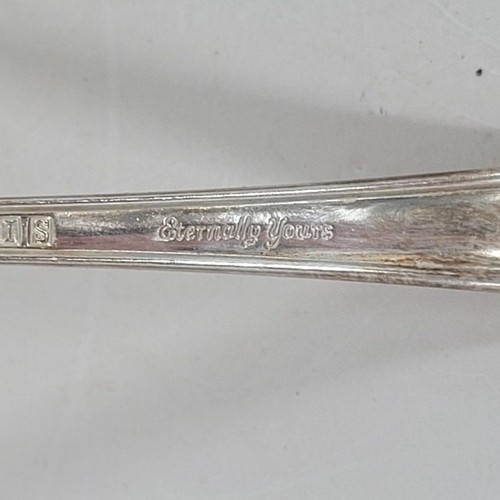 Rogers Brothers Silver Plate Eternally Yours Coquette Gravy Ladle - Picture 4 of 10