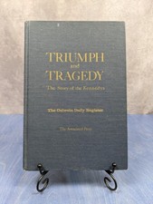 Triumph and Tragedy - Story of The Kennedys JFK - Oelwein Iowa Daily Register HC