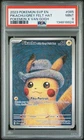 2023 POKEMON SVP EN-SV BLACK STAR PROMO #085 PIKACHU WITH GREY FELT HAT PSA 9