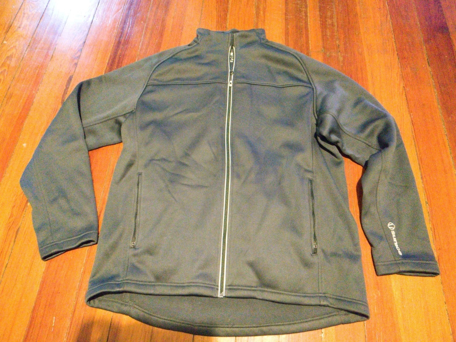 Sunice Jacket Mens XL Gray Sawyer Duotech Softshell Fleece Thermal Full Zip