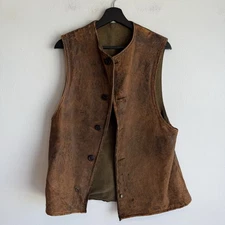 WW1 WWII British Army Leather Jerkins Best Original Custom