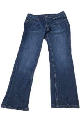 White House Black Market Noir Womens 8R Slim Ankle Straight Fit Jeans Waist