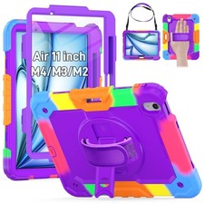 HXCASEAC Shockproof Case for iPad Air 11 inch M4 M3 M2 2026 2025 2024 , Full...