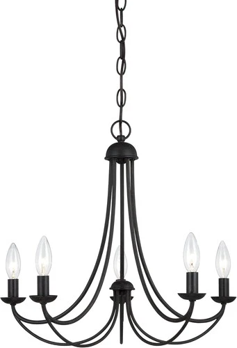 Quoizel MRN5005IB Five Light Chandelier Mirren Imperial Bronze - Picture 1 of 4
