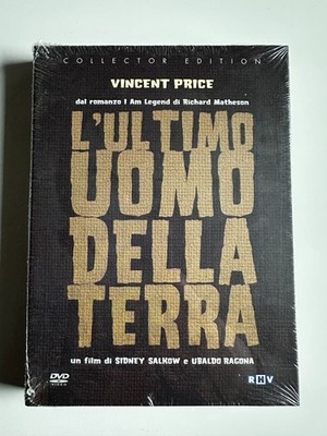 Ragona e Salkow / L'ULTIMO UOMO DELLA SULLA TERRA  / 2 DVD BOOKLET