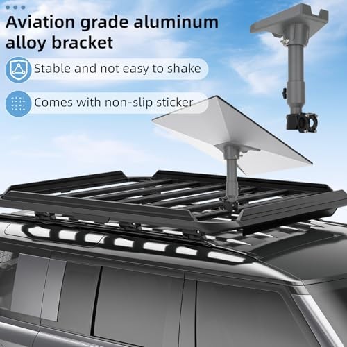 Starlink Gen 3 Roof Rack Mount, Starlink Gen 3 RV Ladder, Suitable for Pipe - Picture 5 of 8