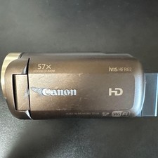 Canon iVIS HF R62 Brown Digital Video Camera Camcorder 32x Zoom 32GB w/Battery