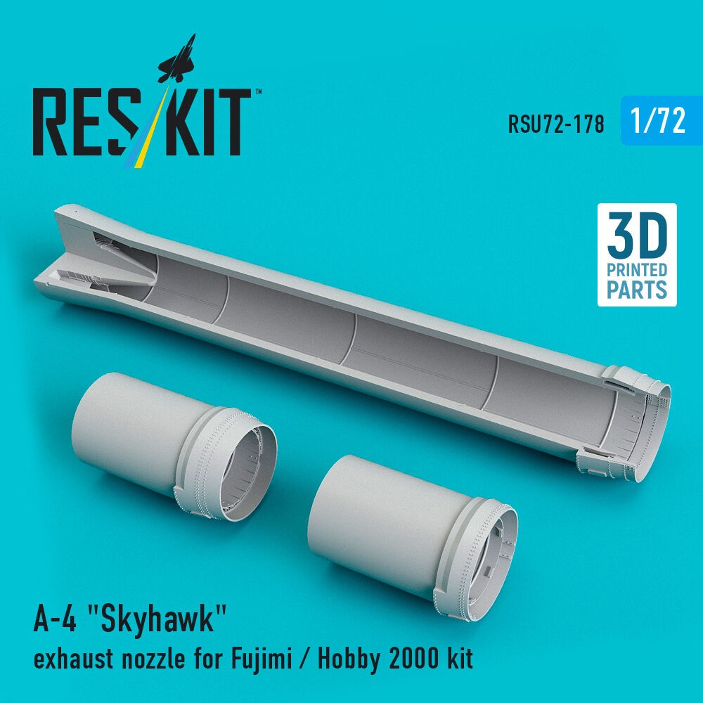 ResKit RSU72-0178 1:72 A-4 Skyhawk Exhaust Nozzle Resin Accessory