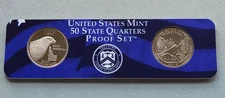 Idaho State Proof & River of no Return  "S" Mint Quarter