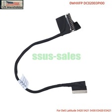 0WHXFP Laptop Battery Cable For Dell Latitude 5420 5421 5430 E5420 E5421 US