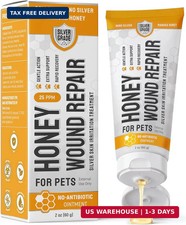 Dog Wound Care with Manuka Honey  Colloidal Silver for Scratches 