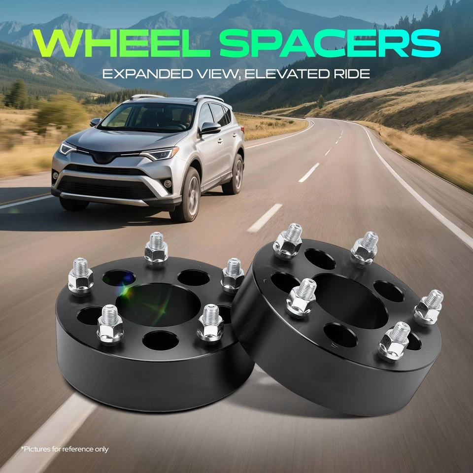 4x 5x114.3 mm/5x139.7 mm Wheel Adapters 1/2"-20 73.1mm 50.8 mm for Ford Explorer - Image 3 of 4