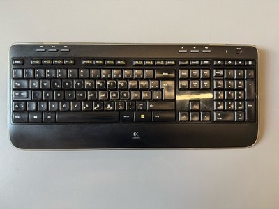 Logitech K520 Wireless Keyboard Funk Tastatur QWERTZ Schwarz Unifying Y-R0012