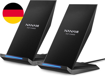 NANAMI Wireless Charger, 2-Pack 15W Induktive Ladestation Für Samsung Galaxy S26