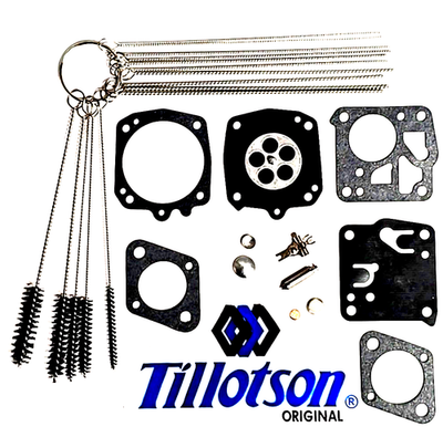 #ad GENUINE TILLOTSON carburetor kit fit Homelite XL98 XL 98 with HS 135B HS135B DH3 $21.93