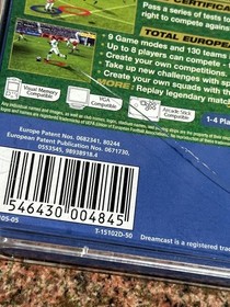 Infogrames UEFA Striker Soccer/football Video Game for Sega Dreamcast Console