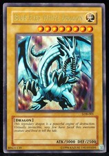Blue-Eyes White Dragon MP-HP Yugioh Card
