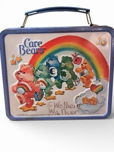 Vintage 1983 Aladdin Care Bears Metal Lunch Box No Thermos