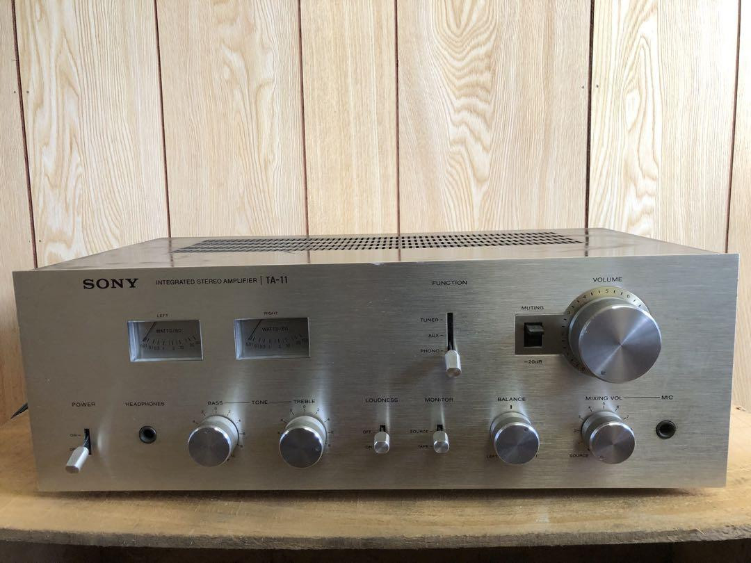 SONY TA-22 ステレオアンプ and ST-11 FMチューナー。セット Yahoo!オークション -「ta22」(アンプ) (オーディオ機器)の落札