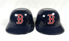 💥Boston Red Sox Mini Batting Helmet Ice Cream Bowls Set of 2 Fenway Park.