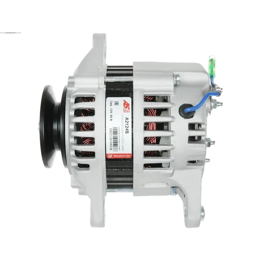 AS-PL Alternador Generador 40 A 12 V Para Subaru Justy I 1000 4WD 1200 - Imagen 2 de 4