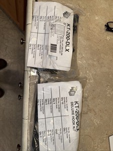 KT200DLX R Slotted Storage Panel Deluxe Hook Kit. DOUBLE DEAL. TWO PACK