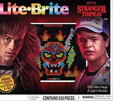 New Stranger Things LITE BRITE Special Edition EXCLUSIVE Character Designs