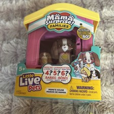 Little Live Pets Dog House Playset Mama Surprise Families Spaniel