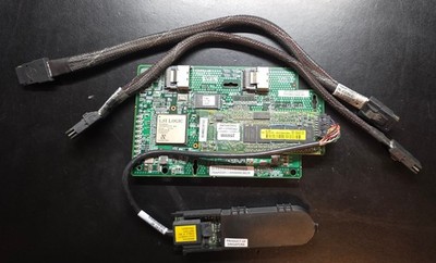 HP Smart Array P400i Controller 412206-001 256MB + BBWC + Kabel gebraucht