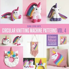 Circular Knitting Machine Patterns Vol 4: 10 Unicorn Patterns for
