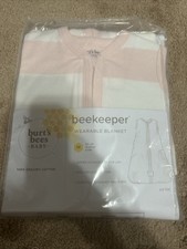 Burt's Bees Baby Unisex Beekeeper Wearable Blanket No Sleeves Medium 6-12 Months