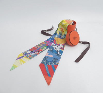 Authentisches HERMES Seidentuch Twilly F#48852