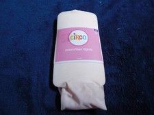 Circo Microfiber Tights, Girl's Size 7-10, Pink Mum, New
