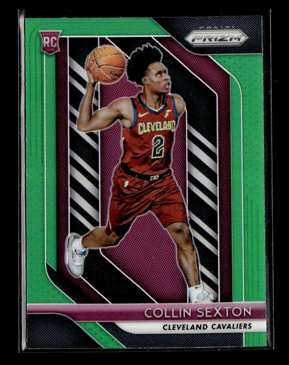 Collin Sexton 2018-19 Panini Prizm Green Prizm #170 RC