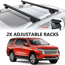 300LBS Lockable Roof Rack Cross Bar for 2021-2024 Chevy Tahoe&Chevrolet Suburban