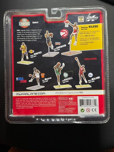 Dominique Wilkins All Star Trikot Variante McFarlane NBA Hardwood Classics - Bild 5 von 5