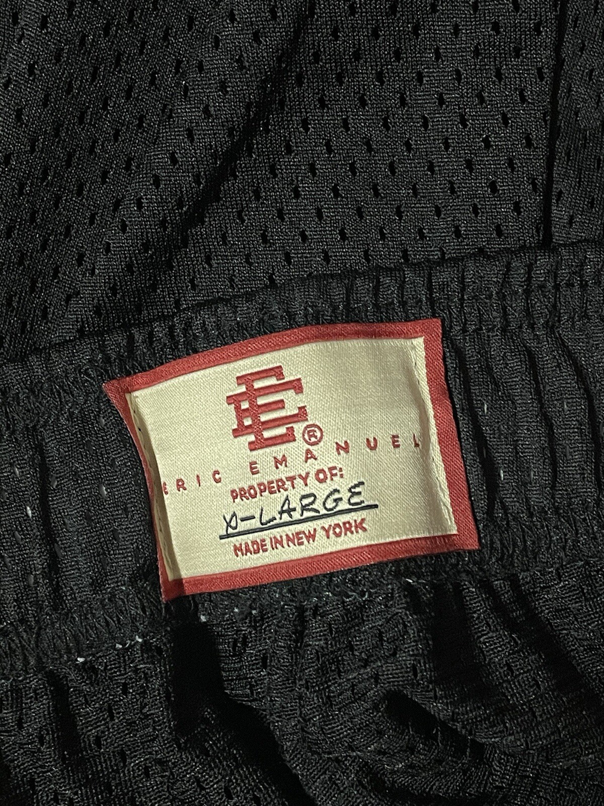 Eric Emanuel EE Basic Red Lightning Bolt Shorts F… - image 5