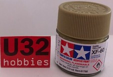 TAMIYA 81760 XF-60 Dark Yellow Matte Acrylic Paint For Modeling 10Ml