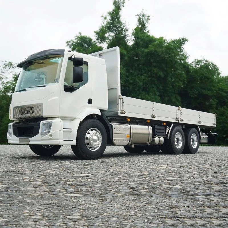 LESU 1/14 6X4 RC Flatbed Cargo Lorry Truck W/ Motor ESC Servo Light Sound System - Image 2 of 4