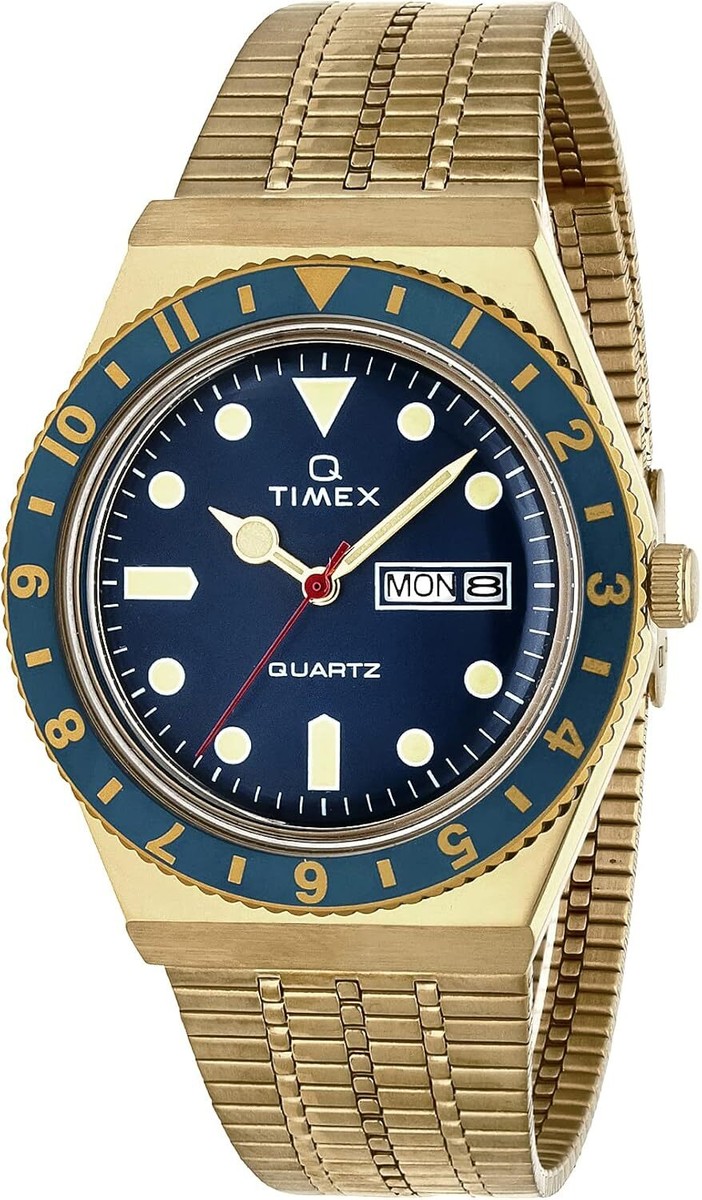 TIMEX Q REISSUE TW2U62000 GOLD タイメックス Q Timex] Watch Q Timex Reissue 38mm TW2U62000 Men's Gold | eBay