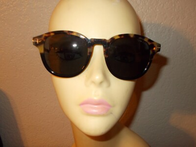 Tom Ford Jameson TF 752 56A Black Tortoise Frame Gray Lenses