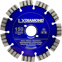 Lxdiamond Diamant-Trennscheibe 150Mm Beton Passend FüR Bepo Ffs 150 151 Premium