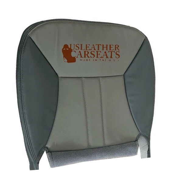 Cubierta de asiento inferior del conductor gris 2 tonos para Chrysler Town & Country Limited 2006 Foto 3 de 4