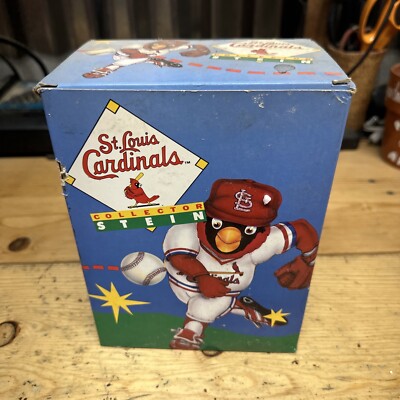St. Louis Cardinals Fredbird 1990 MLB Collector Stein Red Bird Figure 7 ...