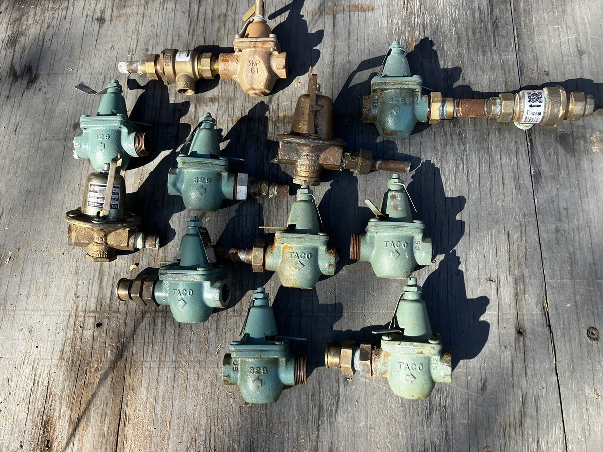 Taco 329-T3 automatic Boiler Fill Valves (11) Same Day Shipping